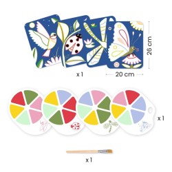 Pintura con paleta Los bichitos