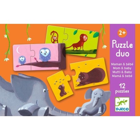 Puzzle dúo Mama y bebé