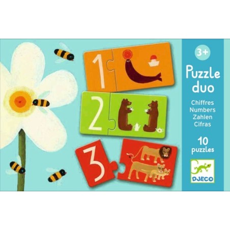 Puzzle dúo Números