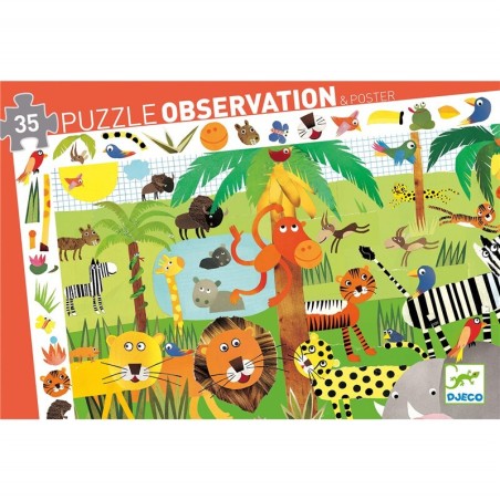 Puzzle Observación La Jungla