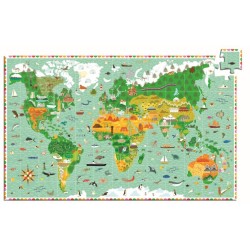 Puzzle Observación Los monumentos del mundo - 200 piezas