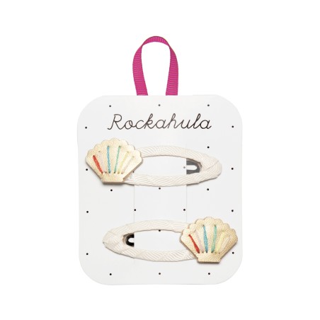 Clips de pelo - Rainbow Shell