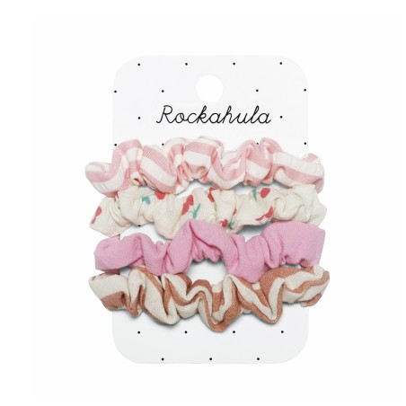 Gomas de pelo - Cherry Stripe Scrunchie