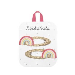 Clips de pelo - Vintage Rainbow