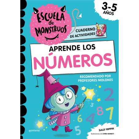 ESCUELA DE MONSTRUOS APRENDER LOS NUMEROS