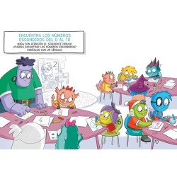 ESCUELA DE MONSTRUOS APRENDER LOS NUMEROS