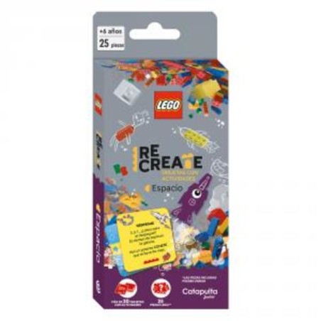 LEGO RECREATE ESPACIO CONSTRUCCION TARJETAS