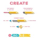 CREATE Kit de 260pcs
