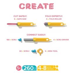 CREATE Kit de 260pcs