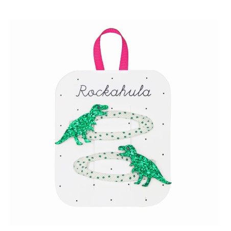 Clips de pelo - Spotty T-Rex