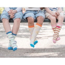 2 Calcetines Stripy Cherry 3-5 años