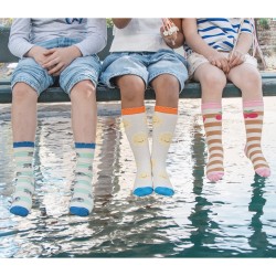 2 Calcetines Stripy Cherry 6-8 años
