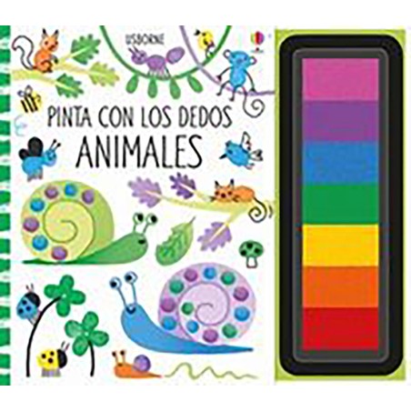 PINTA CON LOS DEDOS ANIMALES