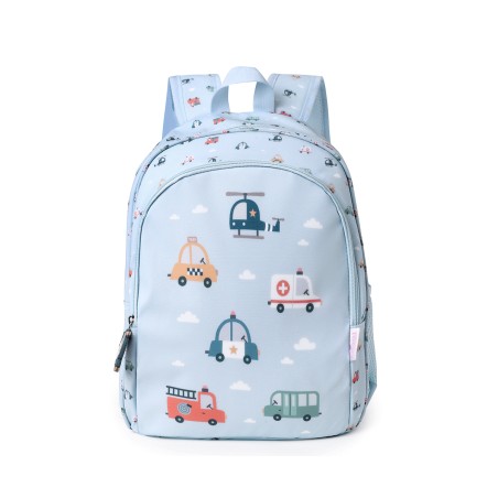 Mochila Mediana City Cars + Llavero