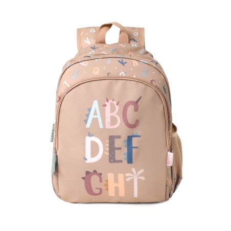 Mochila Mediana Funny Letters + Llavero