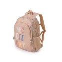 Mochila Mediana Funny Letters + Llavero