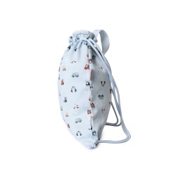 Mochila Saco Tela City Cars