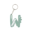 Llavero Silicona  Funny Letters