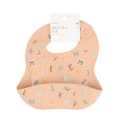 Babero Silicona Funny Letters