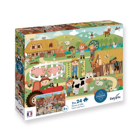 Puzzle Granja - Richard Collingridge - 24 piezas
