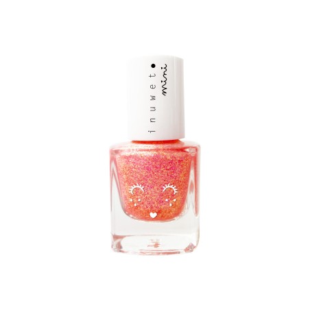 Esmalte de uñas a base de agua Kids ROSA -aroma FRESA