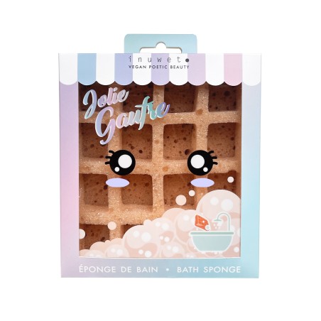 Esponja de ducha "waffle"