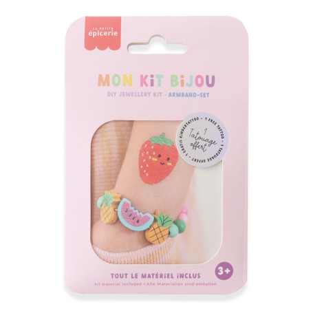 Kit de joyas para niños - Pulsera de frutas