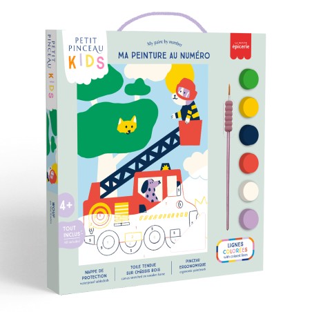 Kit de pintura por número - Petit Pinceau Kids Wouf