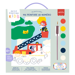 Kit de pintura por número - Petit Pinceau Kids Wouf