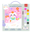 Kit de pintura por números - Petit Pinceau Kids Maneki Neko