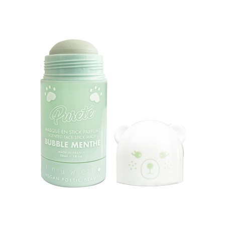Mascarilla stik de arcilla AQUA: purificante y chicle menta