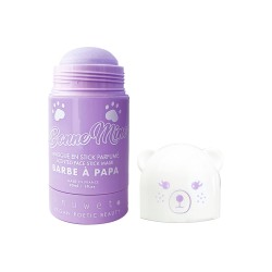 Mascarilla stik de arcilla MORADA: radiante  y aroma de algodón de azúcar