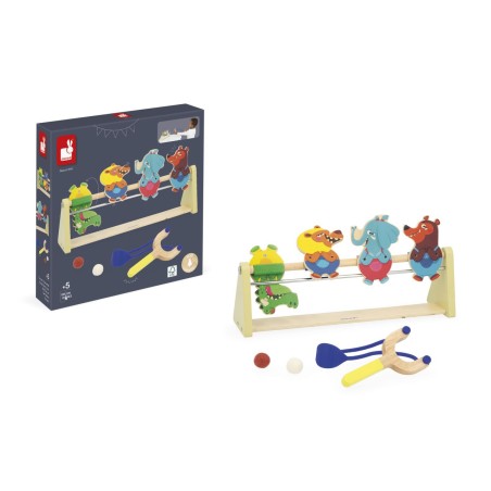 JUEGO DE PUNTERÍA DERRIBALOS