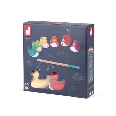 DUCKY: JUEGO DE PESCA CON CAÑA (PATITOS)