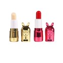Set de 2 bálsamos labiales JINGLE PINK (cheescake y sorbete de frambuesas)