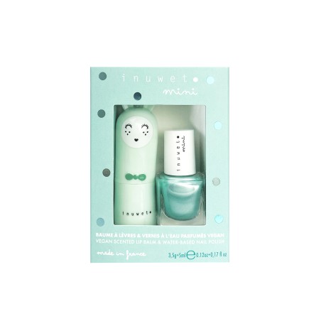 Set de labial + esmalte de uñas - MANZANA