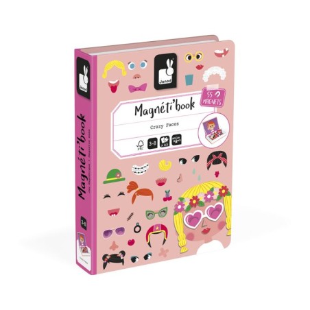 MAGNETI'BOOK CRAZY FACES CHICAS