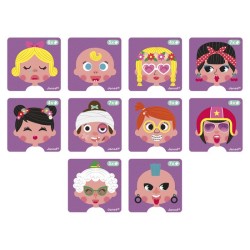 MAGNETI'BOOK CRAZY FACES CHICAS
