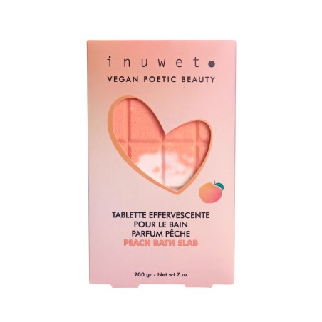 Tableta efervescente baño - Melocotón
