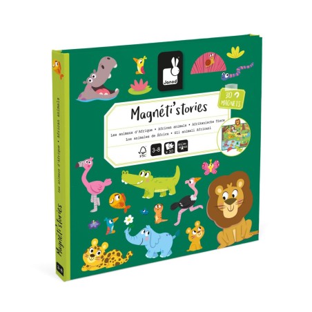 MAGNETI'STORIES LOS ANIMALES DE ÁFRICA