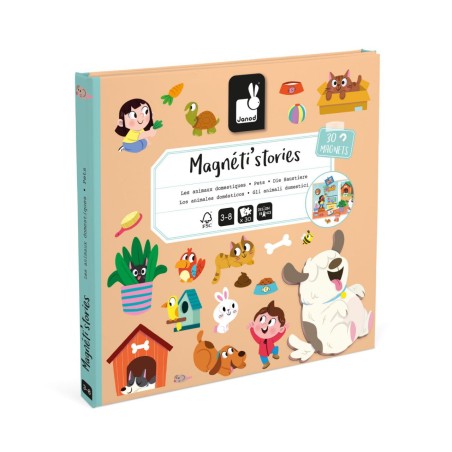 MAGNETI'STORIES LOS ANIMALES DOMÉSTICOS