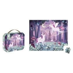 PUZZLE  54 PIEZAS  - UNICORNIOS