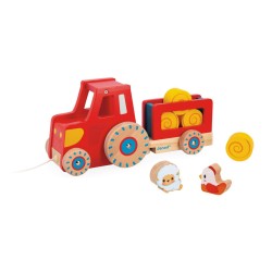 TRACTOR CON CUERDA DE ARRASTRE