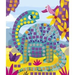 SET MANUALIDADES MOSAICO DINOSAURIOS
