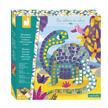 SET MANUALIDADES MOSAICO DINOSAURIOS