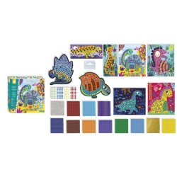 SET MANUALIDADES MOSAICO DINOSAURIOS