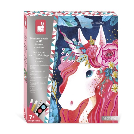 SET MANUALIDADES - DECORA CON PINTURA 3D - UNICORNIOS