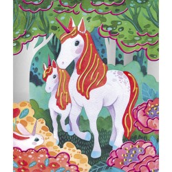 SET MANUALIDADES - DECORA CON PINTURA 3D - UNICORNIOS