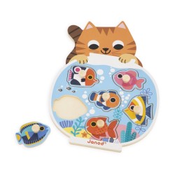PUZZLE MADERA ENCAJABLE - LA PECERA