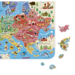 MAPA DE EUROPA MAGNÉTICO VERSIÓN ESPAÑOLA